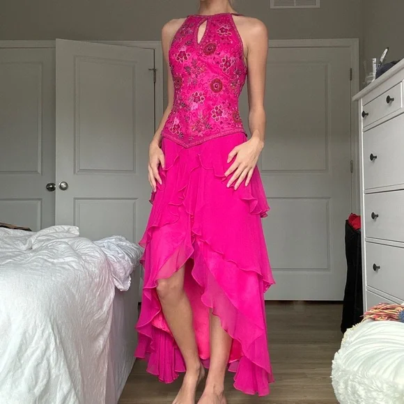 Scala | Dresses | Vintage Beaded Scala Formal Dress | Poshmark